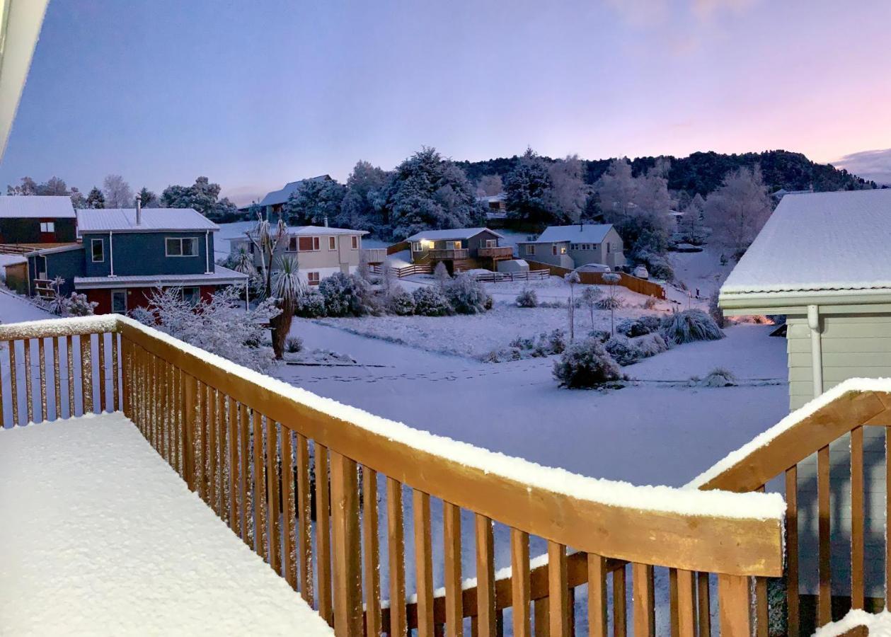 Turoa Lookout - Ohakune Holiday Home المظهر الخارجي الصورة